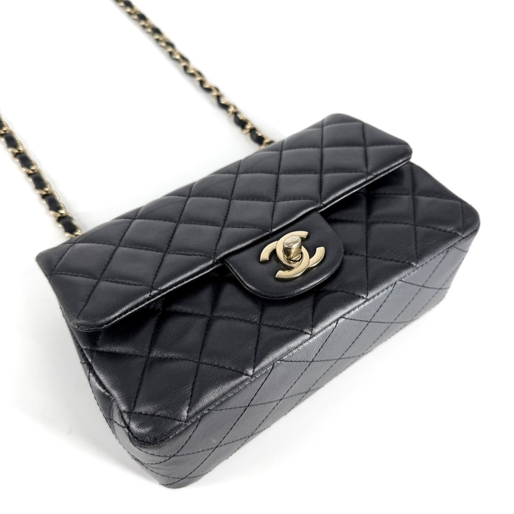 Chanel Women's Mini Matelassé Shoulder Bag with Coco Mark, Bag, Crossbody Lam... - Picture 3 of 10
